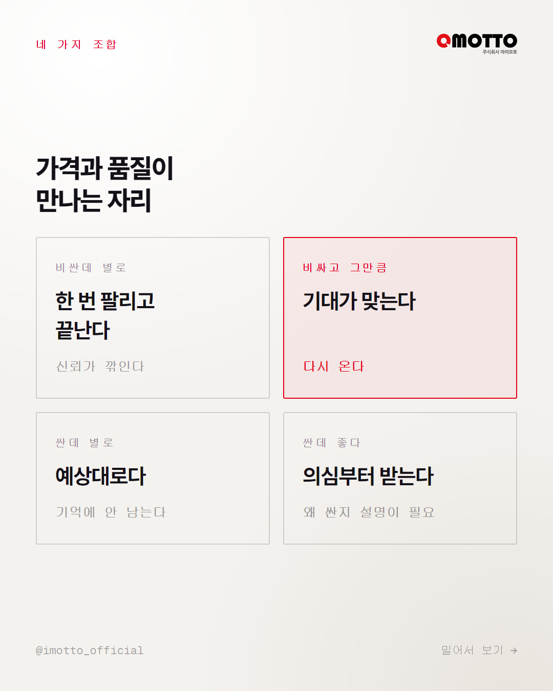 가격을 내렸더니 더 안 팔린 이유 카드뉴스 4번째 장