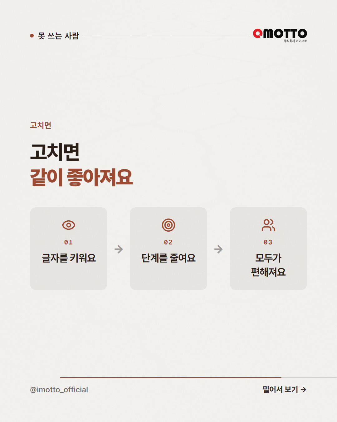 접근성은 배려가 아니라 시장 문제다 카드뉴스 4번째 장